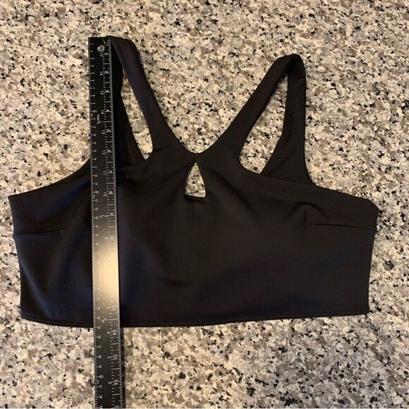 Lululemon SmoothCover Front Cut-Out Yoga Bra Women's 12 - Picture 5 of 10